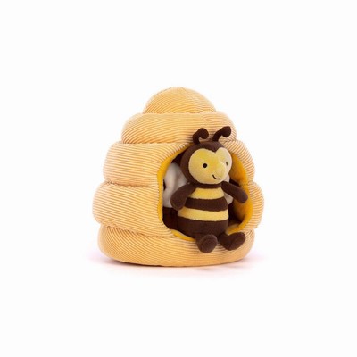 Jellycat Honeyhome Bee New Zealand | BMKHU6953